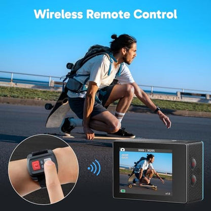 Camera Akaso: Akaso EK7000 4K30FPS 20MP WiFi Action Camera – Packaging