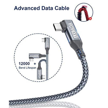 AkoaDa 20FT USB C Cable: Premium High-Speed Data Transfer – Packaging
