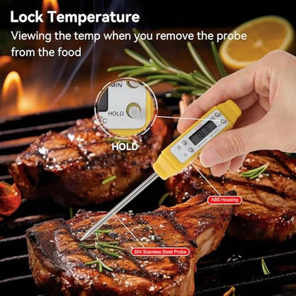 Thermometer Akozon: Akozon Digital Food Thermometer – Close-up Detail