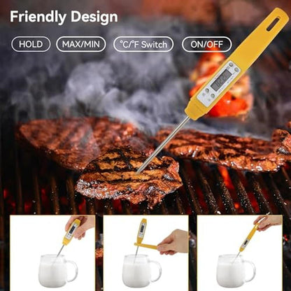 Thermometer Akozon: Akozon Digital Food Thermometer – In Use