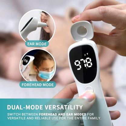 @AL21 Dual Mode Thermometer for Adults – In Use