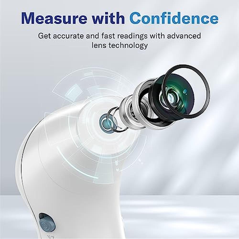 Thermometer Alcedo: Alcedo Forehead and Ear Thermometer – Side View