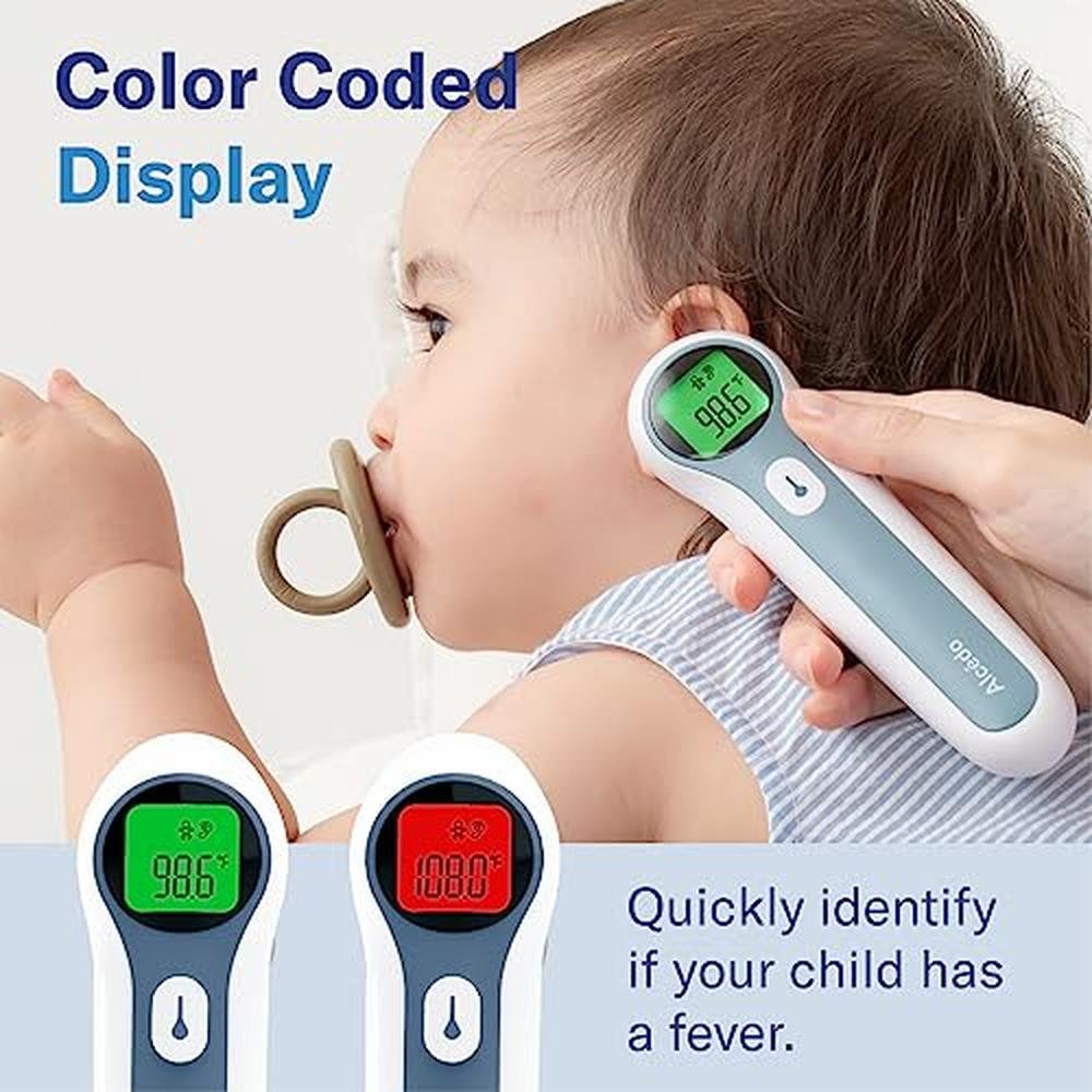 Thermometer Alcedo: Alcedo Forehead and Ear Thermometer – Close-up Detail