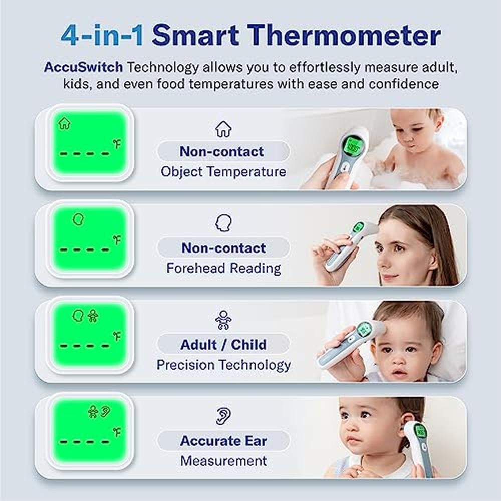 Thermometer Alcedo: Alcedo Forehead and Ear Thermometer – In Use