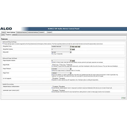 Algo 8180G2: PoE IP Paging and SIP Loud Ringer Indoor Audio – Packaging