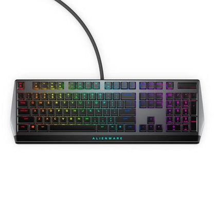 Low Profile: Alienware AW510K AlienFX Per-Key RGB LED Color – Front View