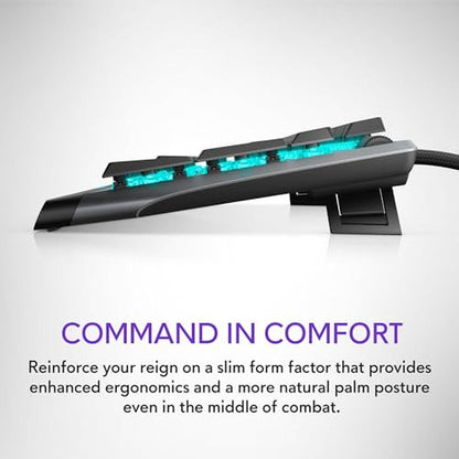Low Profile: Alienware AW510K AlienFX Per-Key RGB LED Color – In Use