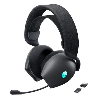 Alienware Tri-Mode Wireless Gaming Headset AW725H – Front View