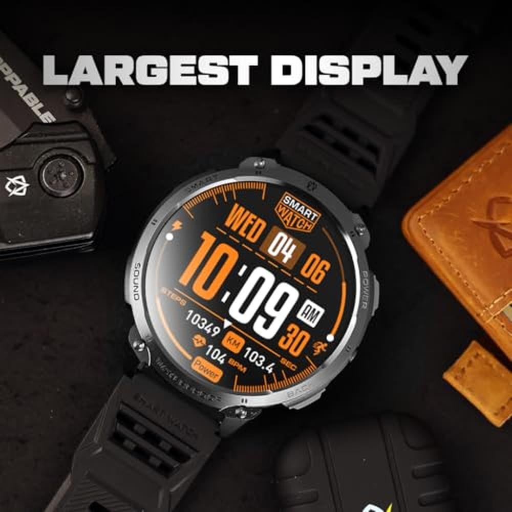 Screen Alphagear: Alphagear Bravo XL 2 Smartwatch – Side View