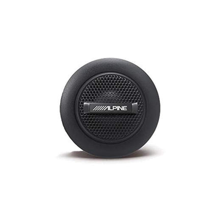 Alpine S10TW: Alpine S Series 1 Silk Dome Tweeter Set – Side View