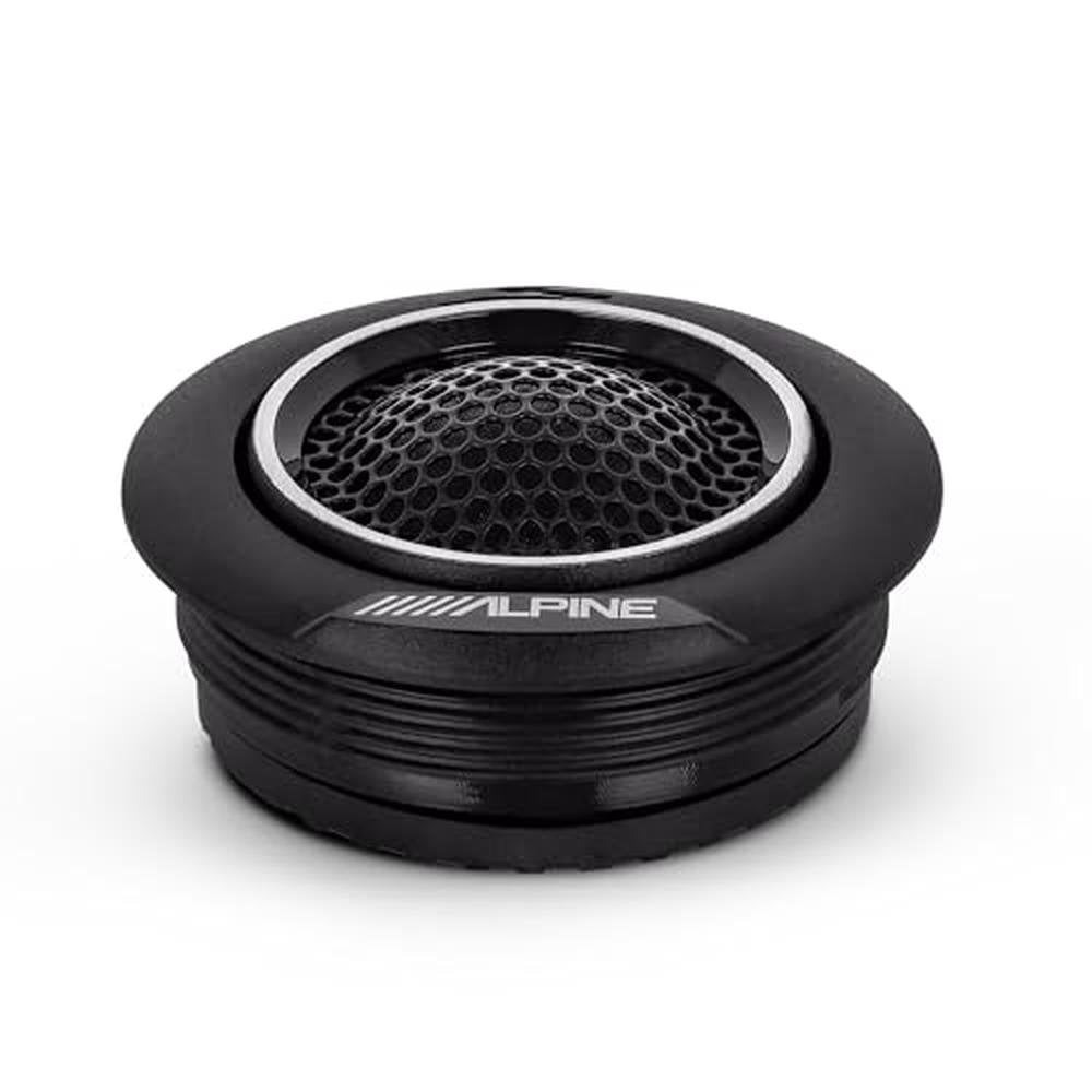 Alpine S10TW: Alpine S Series 1 Silk Dome Tweeter Set – Close-up Detail