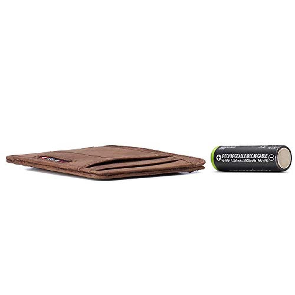 Alpine Swiss: RFID Minimalist Oliver Front Pocket Wallet – In Use