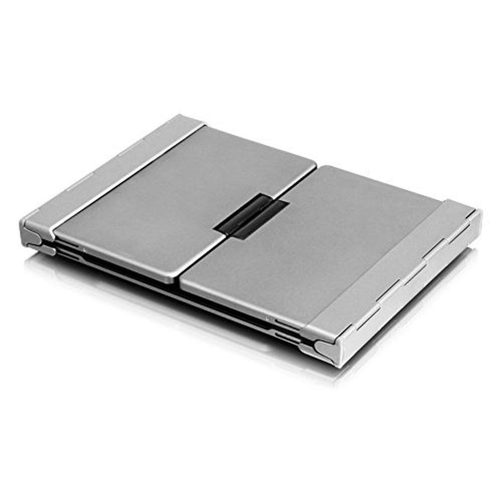 Aluratek Portable Aluminum Tri-Fold Bluetooth Keyboard – Close-up Detail