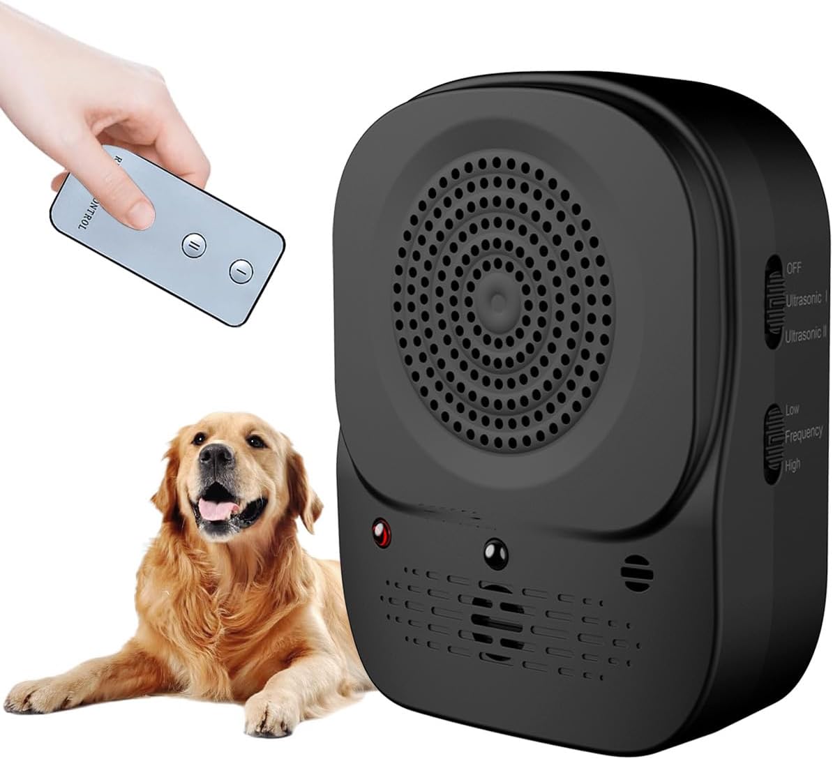 Zigzagmars Anti Barking Device – Front View