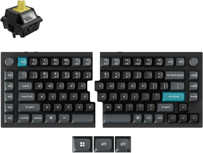 Keychron Q11 Ultra 8K Polling Rate Wireless Split Ergonomic – Front View