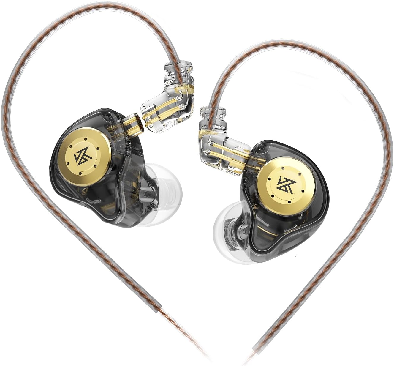 KZ EDX PRO Wired Earbud with Heavy Bass Stereo – Front View