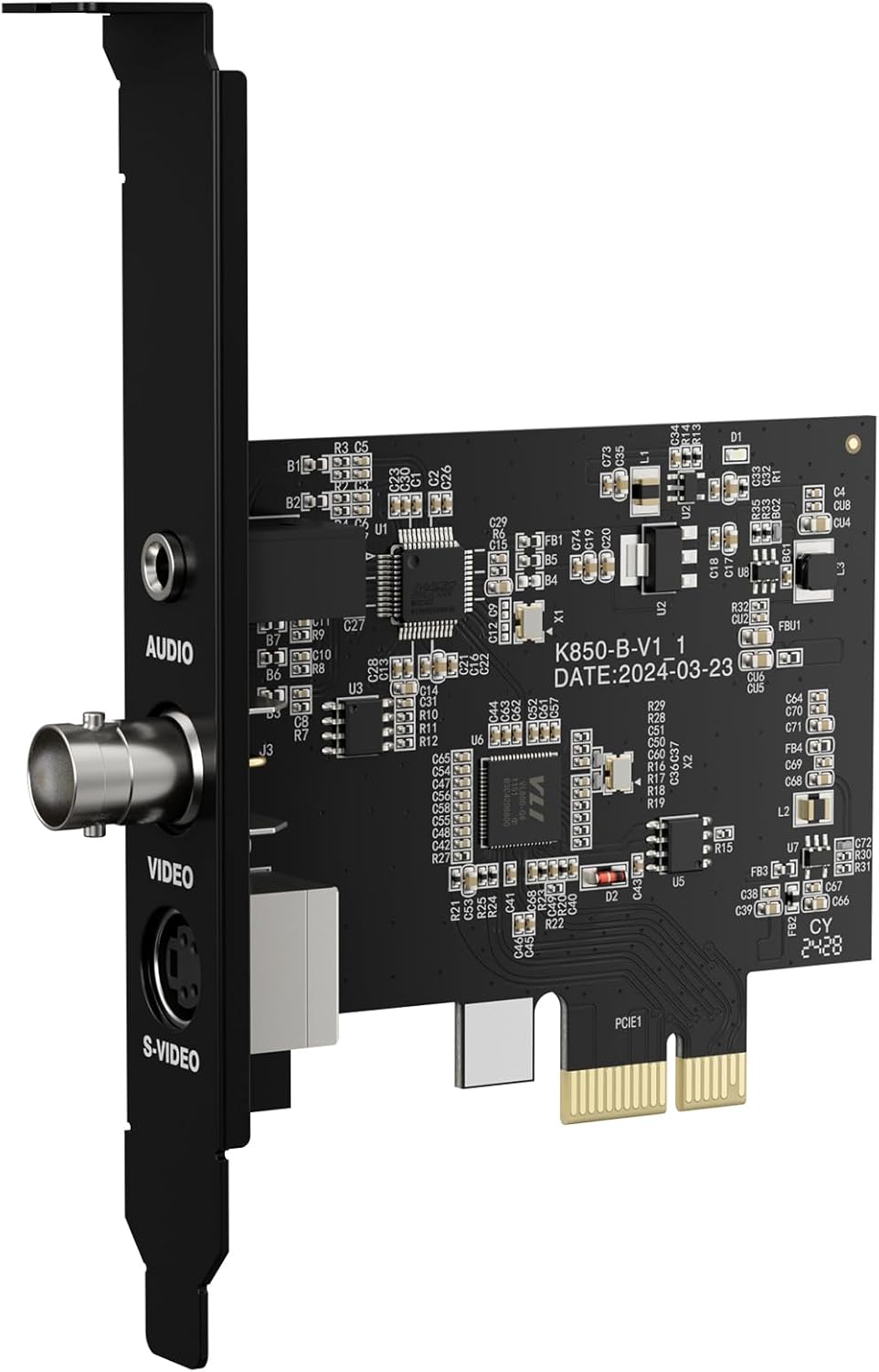 PCIE Video Capture Card: HDMI Capture Card for Streaming – Front View