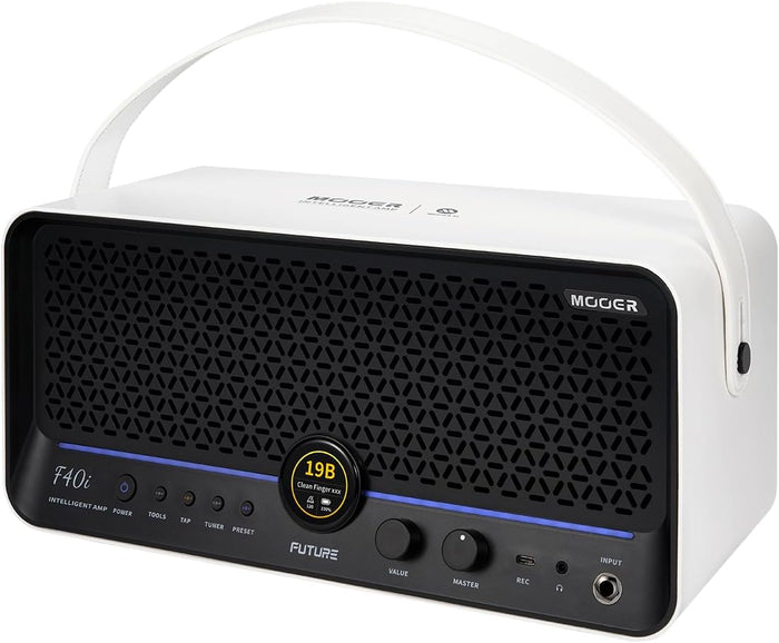 MOOER F40i Smart Guitar Amp 40W Touching Screen – Front View