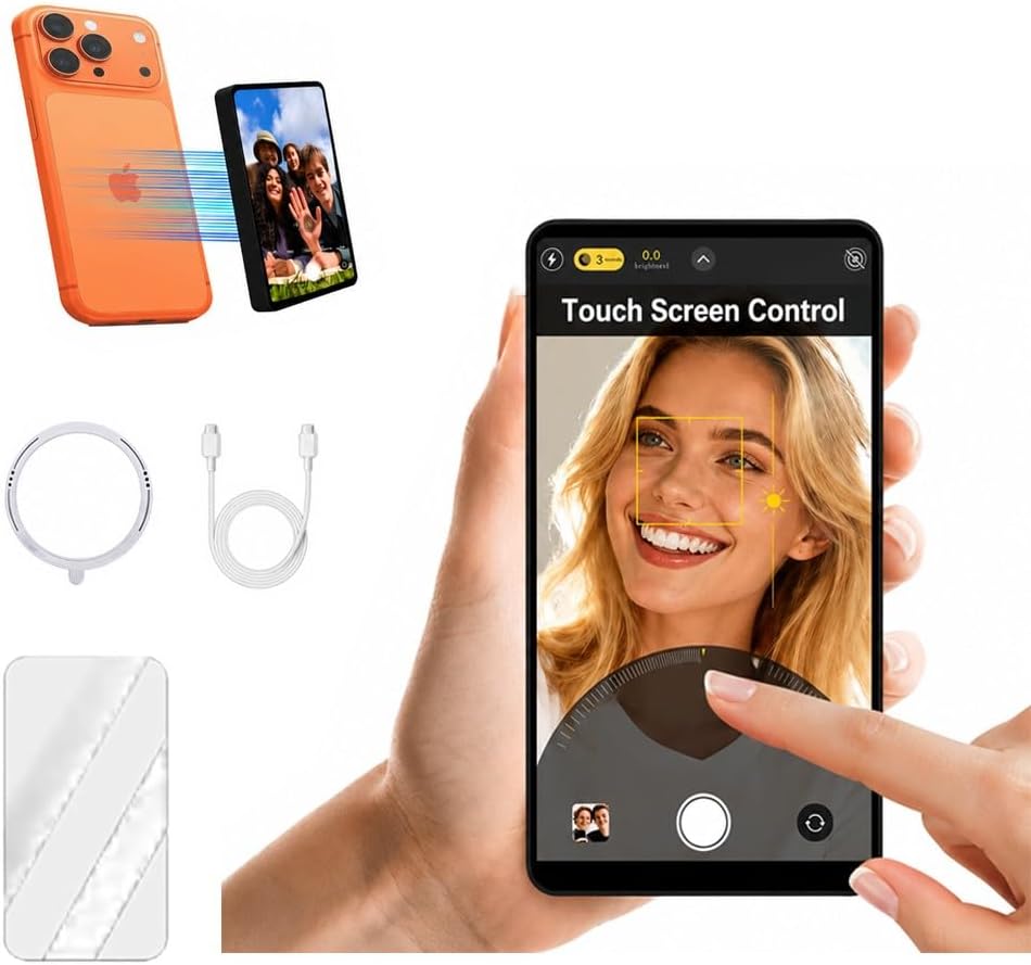 Shimbol CP5 Ultra: 5'' 1080P Full Touch HD Phone Vlog – Front View