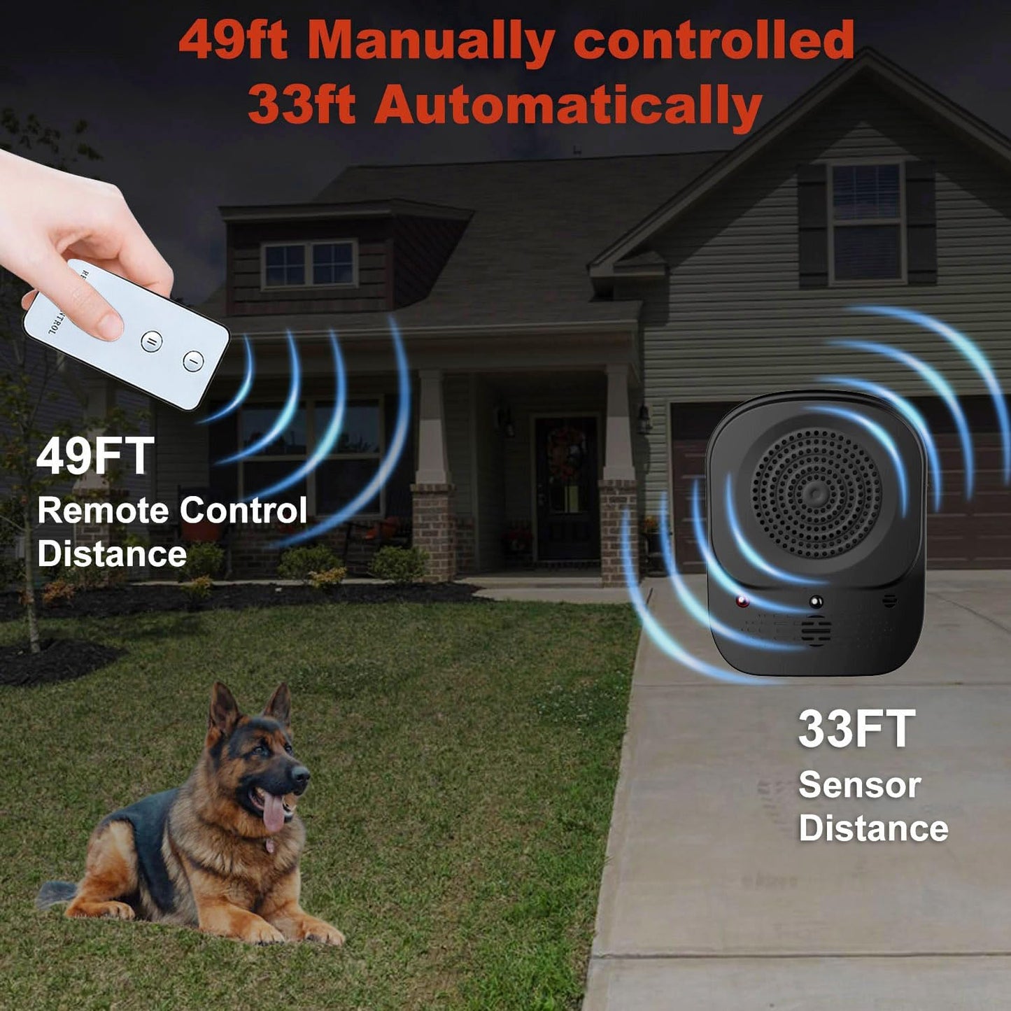 Zigzagmars Anti Barking Device – Side View