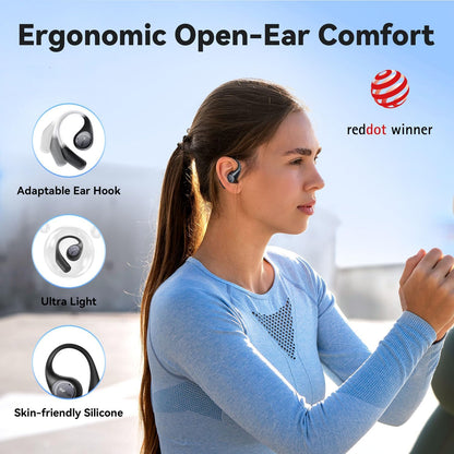 EarFun OpenJump Open Ear Headphones – Side View