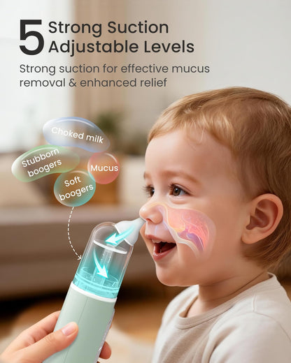 GROWNSY Nasal Aspirator for Baby – Side View