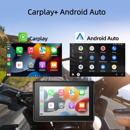 Motorcycle CarPlay & Android Auto – Side View