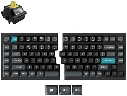 Keychron Q11 Ultra 8K Polling Rate Wireless Split Ergonomic – Side View