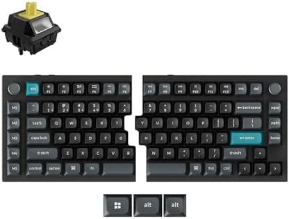 Keychron Q11 Ultra 8K Polling Rate Wireless Split Ergonomic – Side View