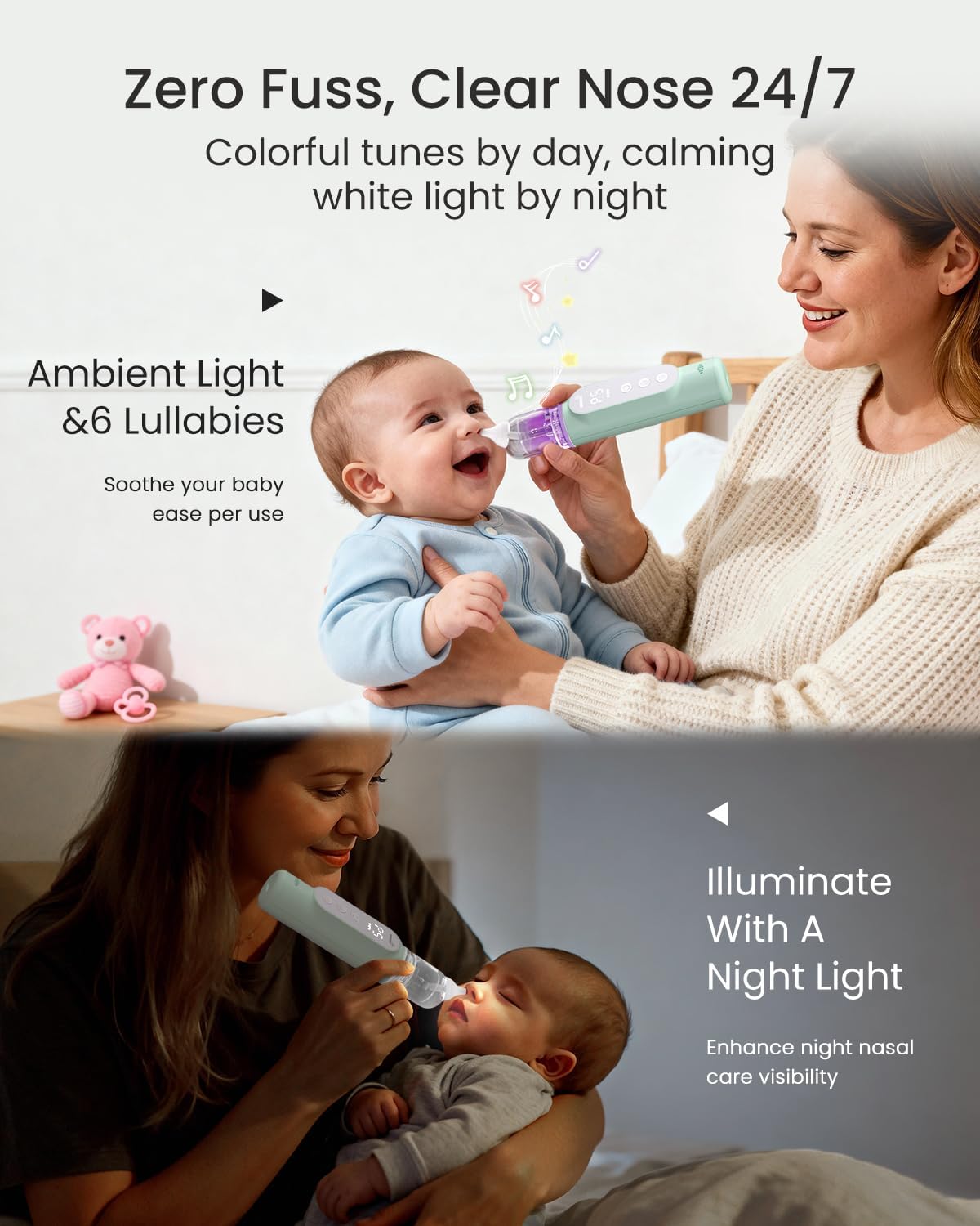 GROWNSY Nasal Aspirator for Baby – Close-up Detail