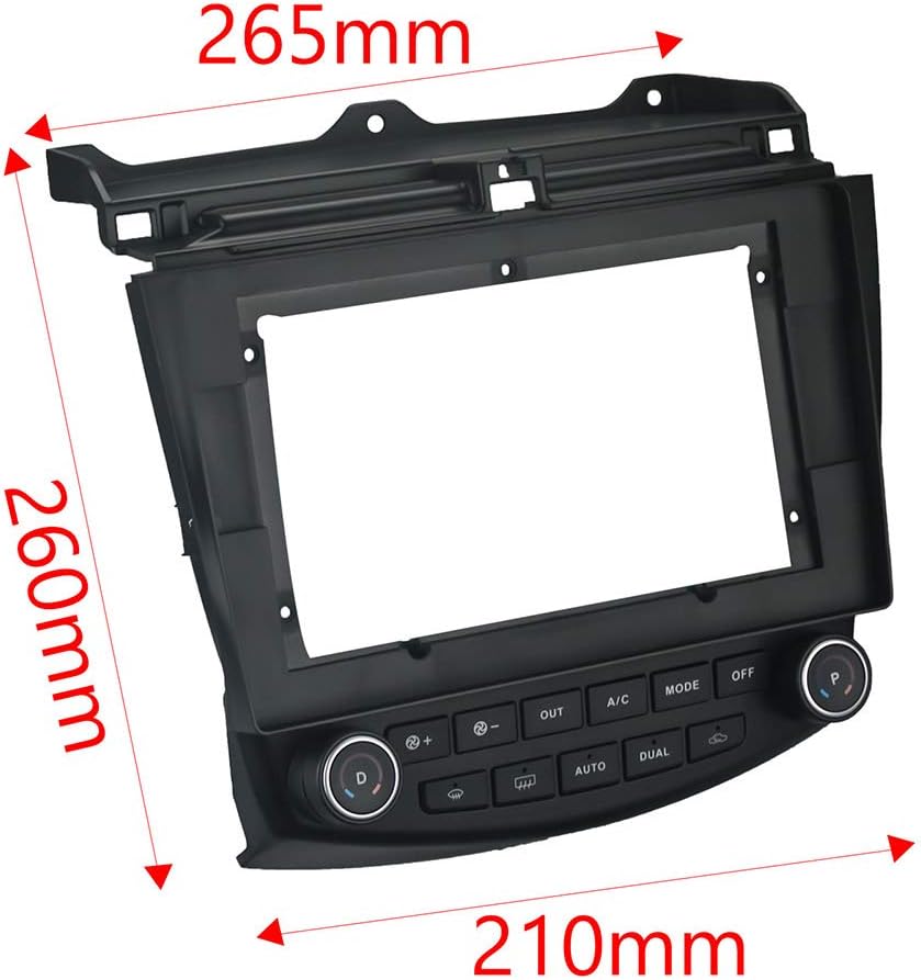 YuYue Electronic 10.1 Inch Double DIN Installation Dash Kit – Close-up Detail