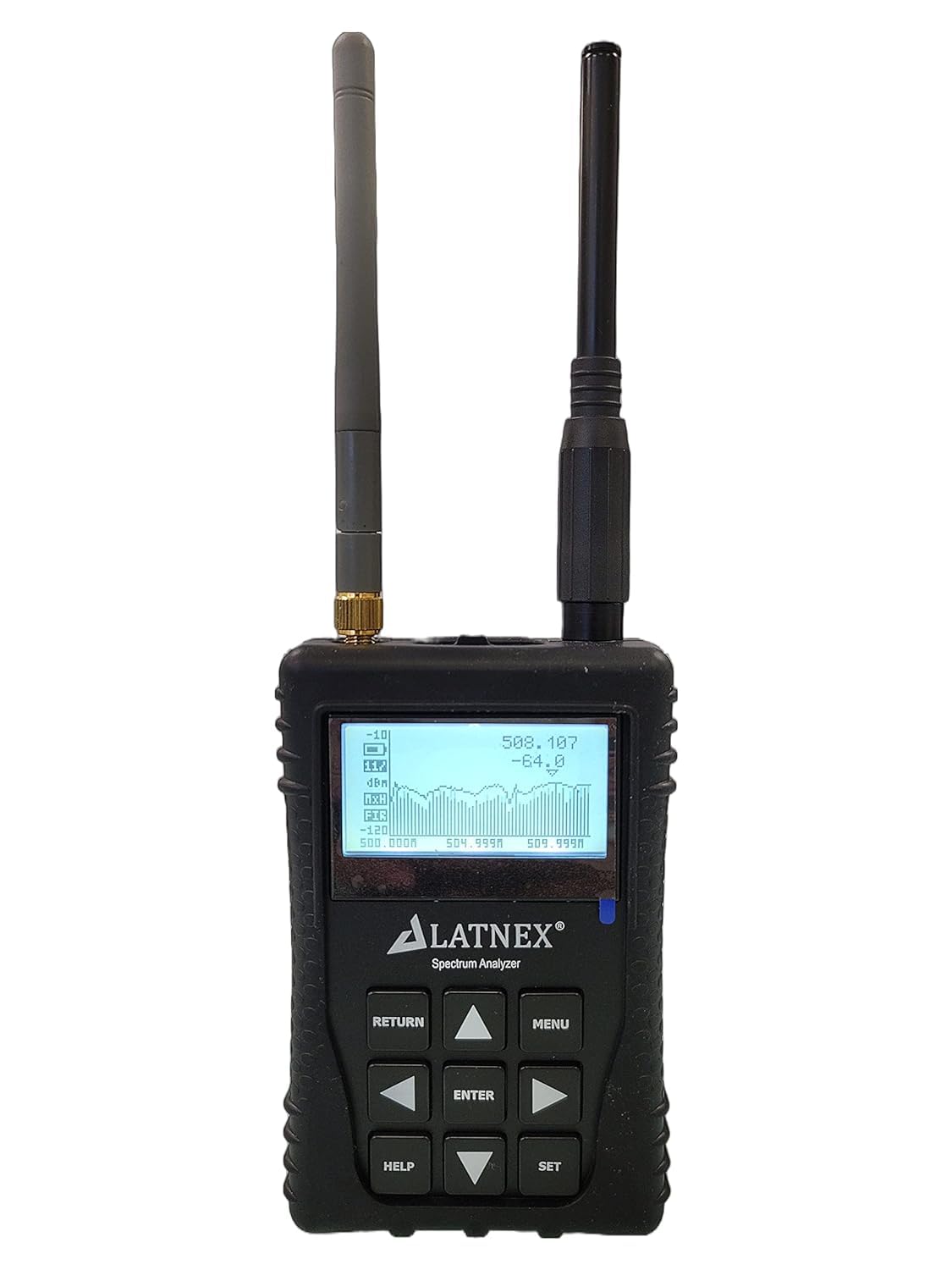 SPA-7GE RF Explorer Spectrum Analyzer – Close-up Detail