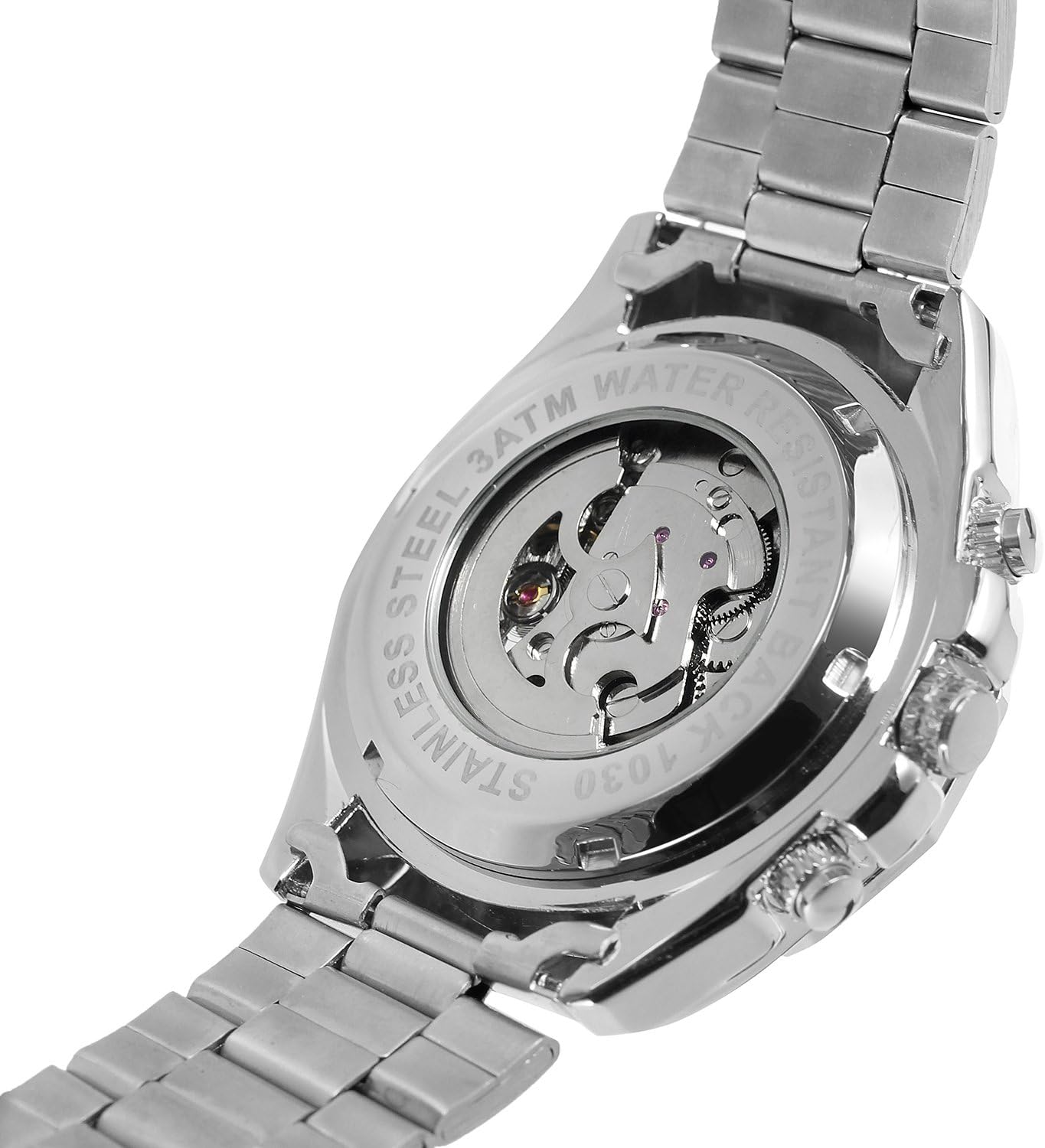 Forsining Men's Automatic Skeleton Analog Dial Stylish – Packaging