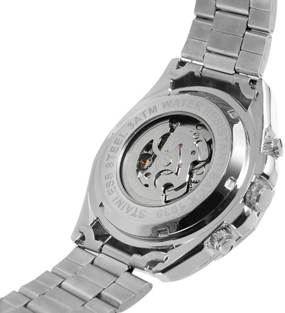 Forsining Men's Automatic Skeleton Analog Dial Stylish – Packaging