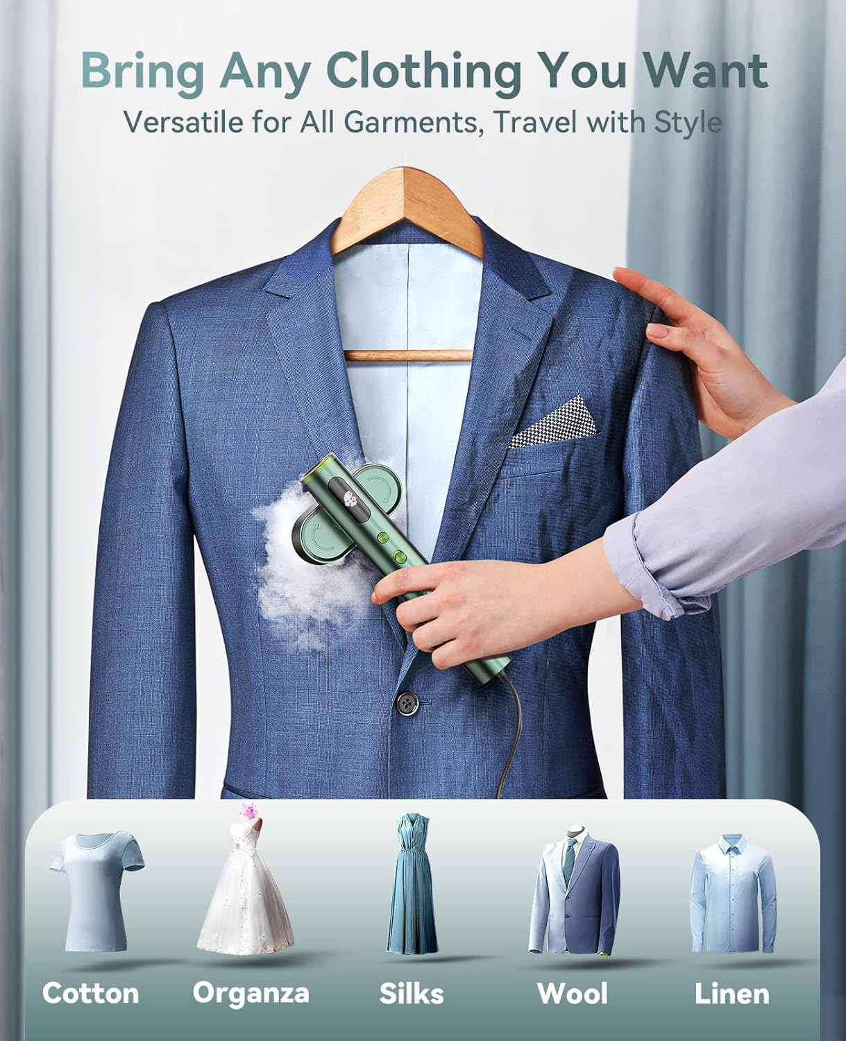 Jack ＆ Rose Travel Steamer for Clothes – Packaging