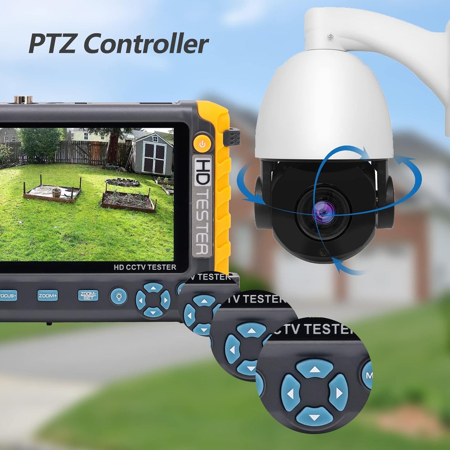 Anpviz 5-Inch 4-in-1 CCTV Monitor Tester for – Packaging