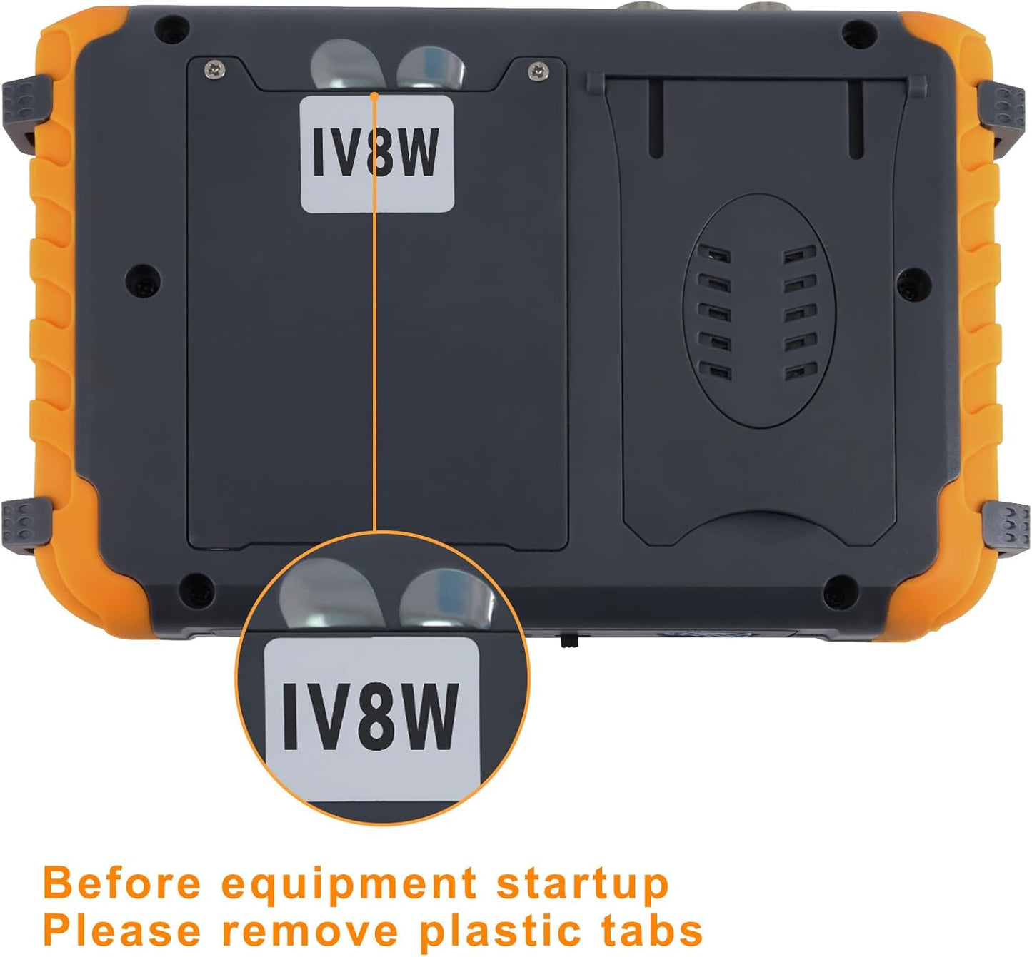 Anpviz 5-Inch 4-in-1 CCTV Monitor Tester for – Back View