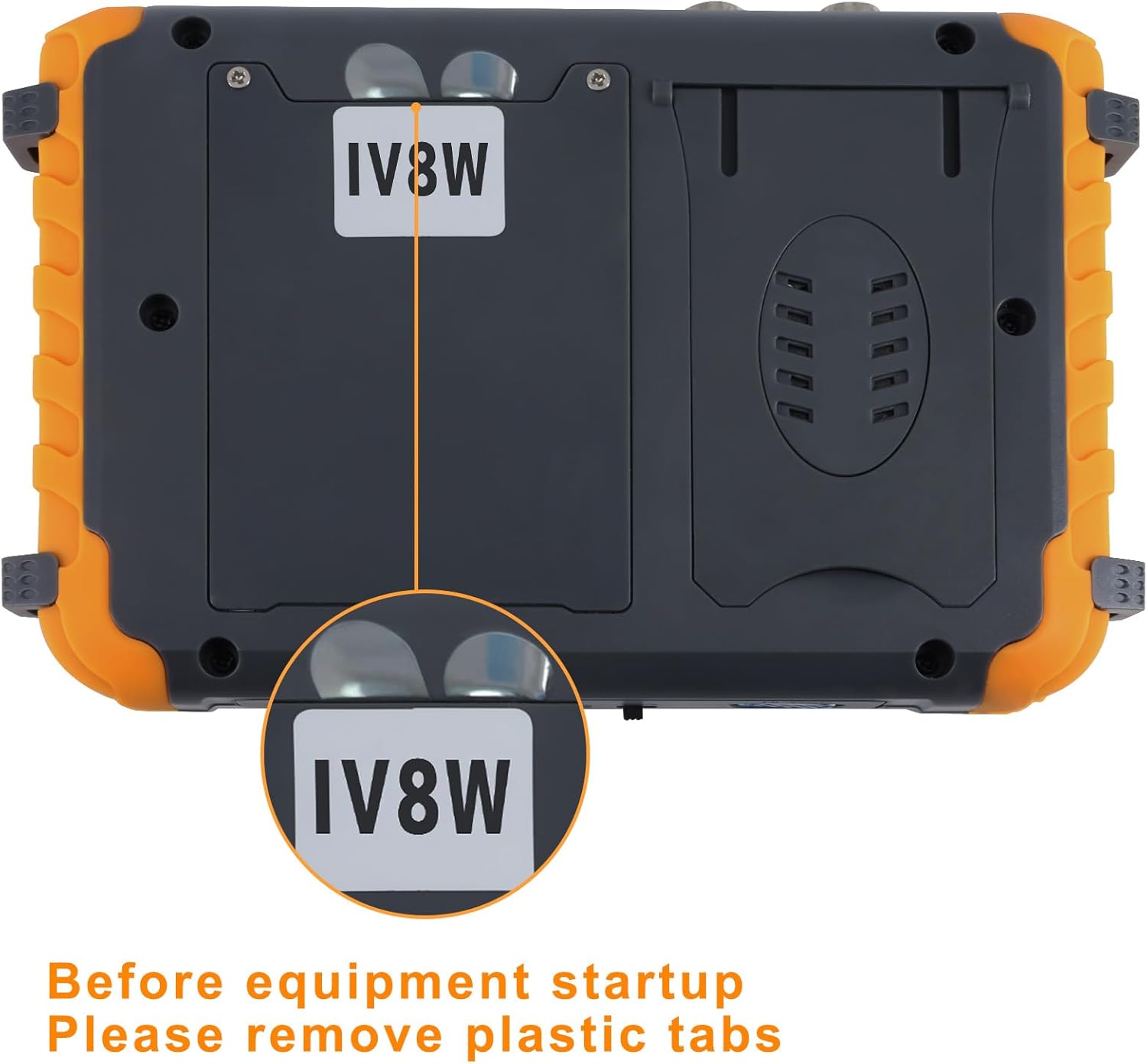 Anpviz 5-Inch 4-in-1 CCTV Monitor Tester for – Back View