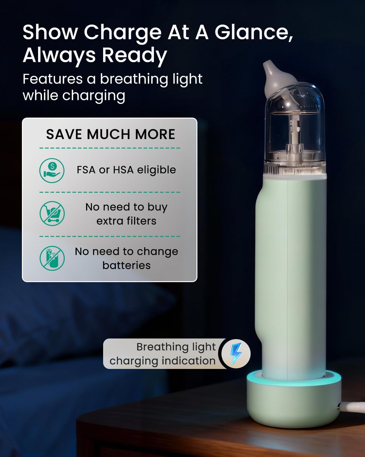 GROWNSY Nasal Aspirator for Baby – Feature Highlight