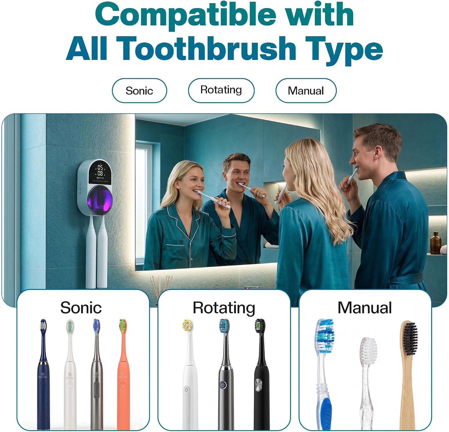 Jetfresh UV Toothbrush Sanitizer Holder – Feature Highlight