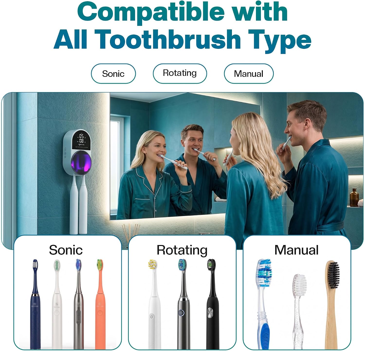 Jetfresh UV Toothbrush Sanitizer Holder – Feature Highlight