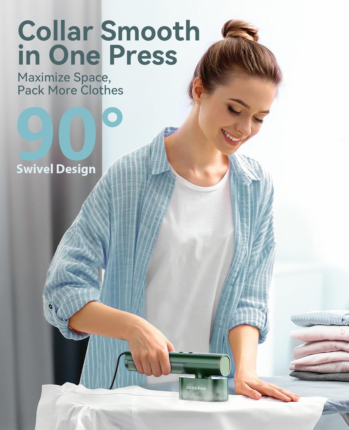 Jack ＆ Rose Travel Steamer for Clothes – Feature Highlight