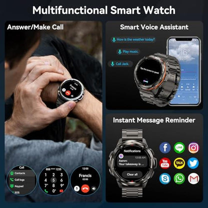 AMAZTIM GPS Smart Watch for Men – In Use