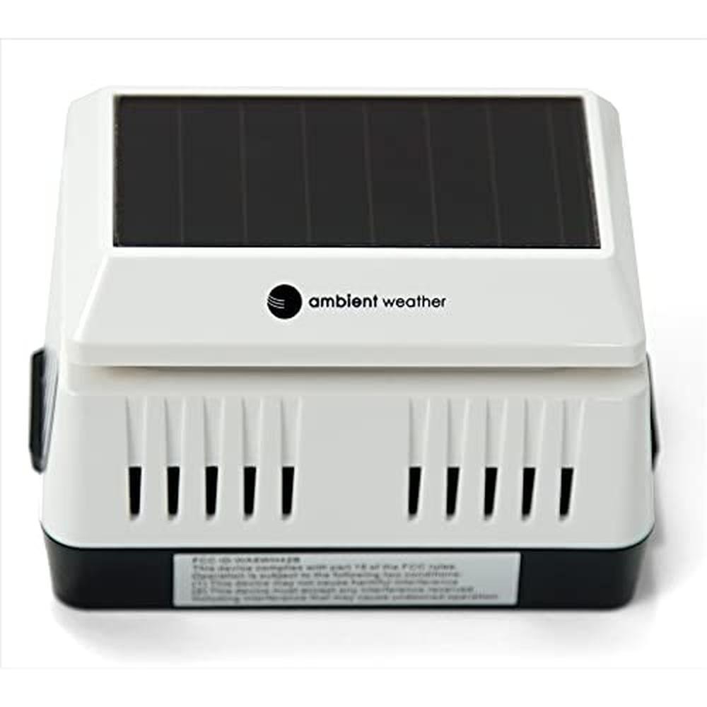 Ambient Weather: PM2.5 Wireless Outdoor Particulate Monitor – Side View
