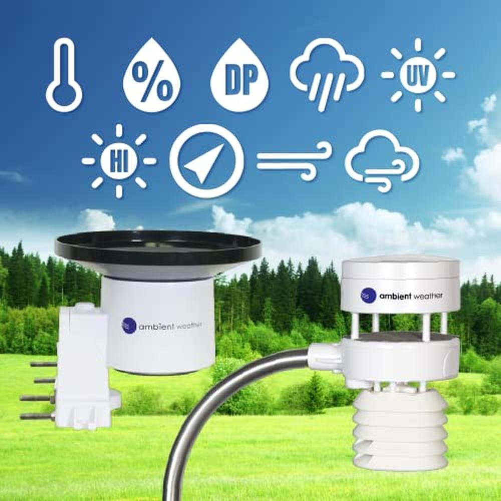 Weather Ambient: Ambient Weather WS-5000-IP3 Ultrasonic – Close-up Detail
