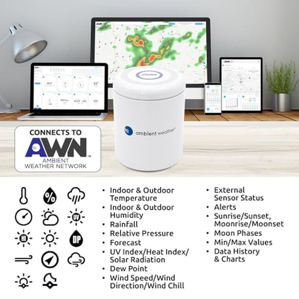 Weather Ambient: Ambient Weather WS-5000-IP3 Ultrasonic – In Use