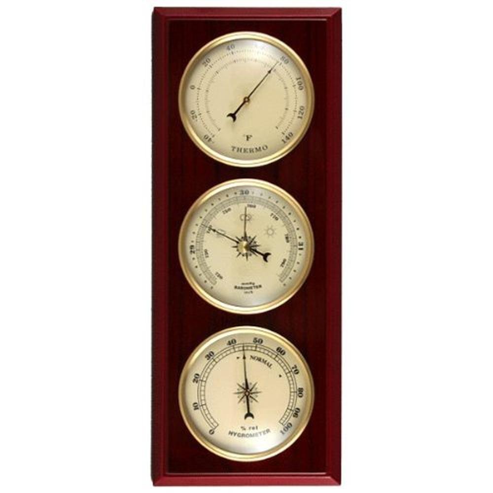 Weather Ambient: Ambient Weather YG315 Cherry Finish Dial – Front View