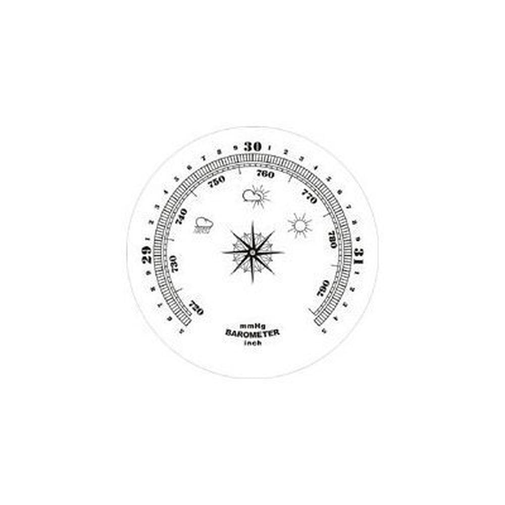 Weather Ambient: Ambient Weather YG315 Cherry Finish Dial – Side View