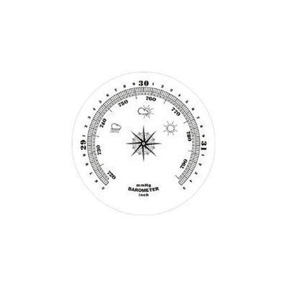 Weather Ambient: Ambient Weather YG315 Cherry Finish Dial – Side View
