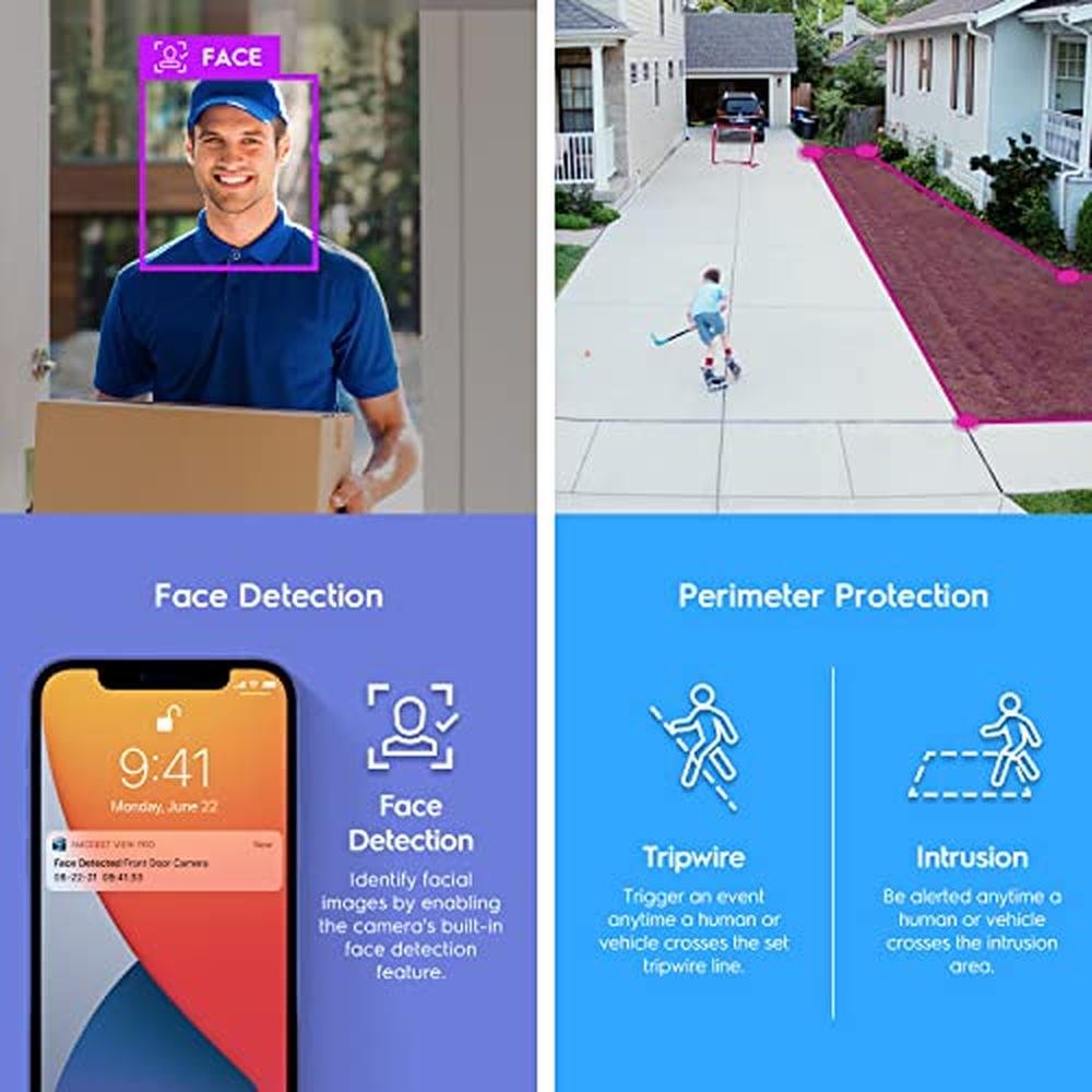 Camera Amcrest: Amcrest UltraHD 4K 8MP IP PoE AI Camera – In Use
